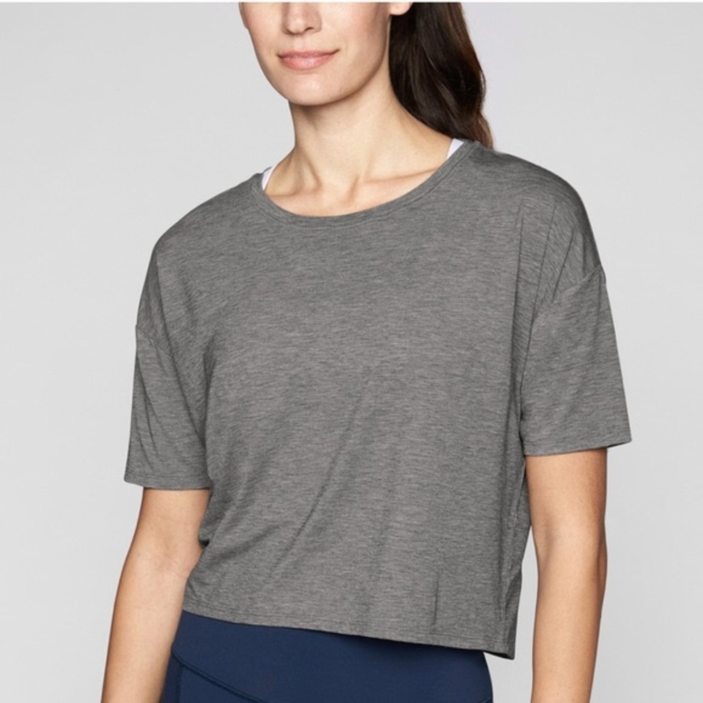 Athleta | Studio Crop Unstinkable Tee
